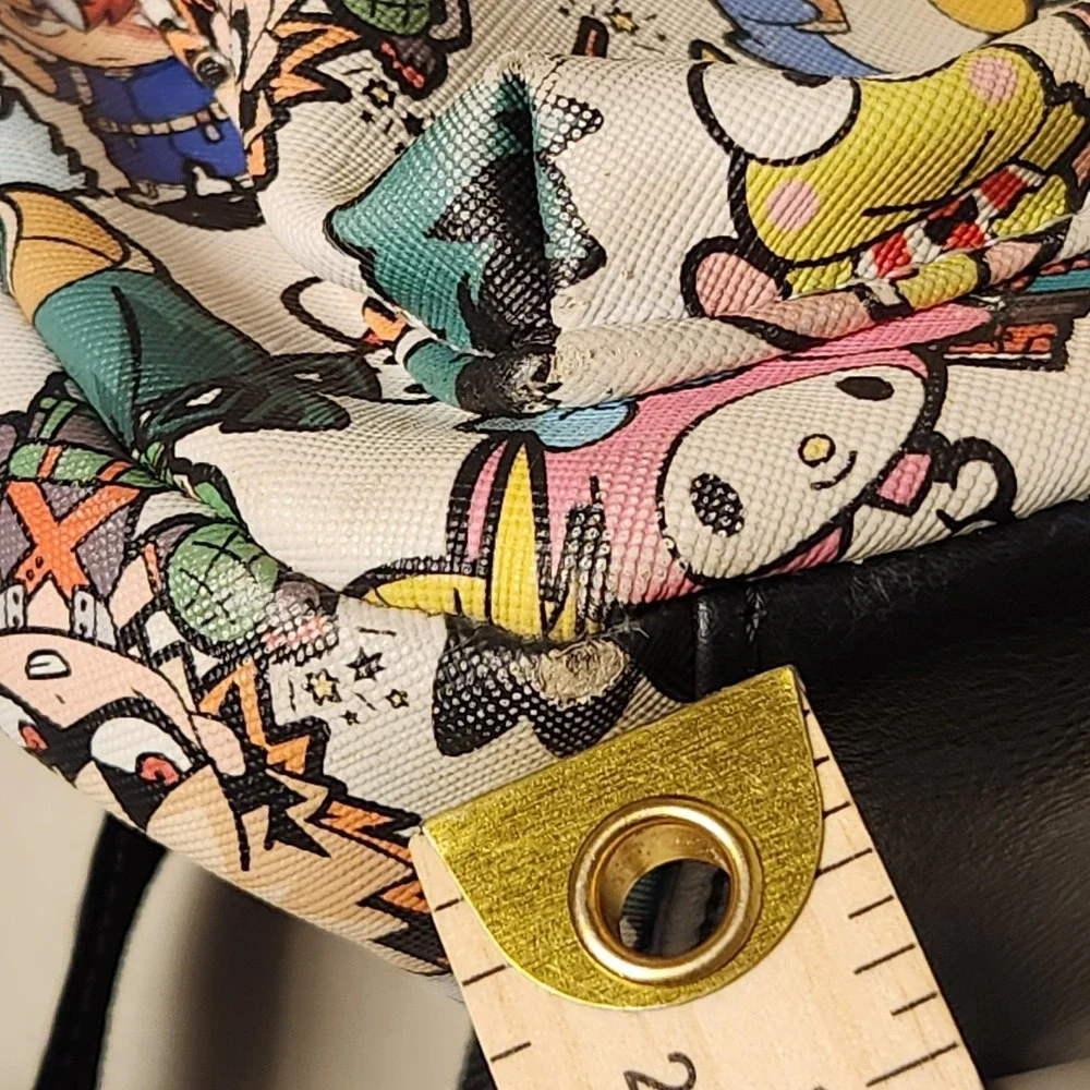 My Hero Academia x Hello Kitty Sanrio Bioworld Allover Print Backpack GUC
